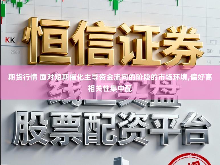期货行情 面对短期催化主导资金流向的阶段的市场环境,偏好高相关性集中配