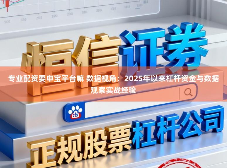专业配资要申宝平台嘛 数据视角：2025年以来杠杆资金与数据观察实战经验