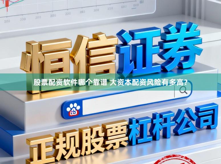 股票配资软件哪个靠谱 大资本配资风险有多高？