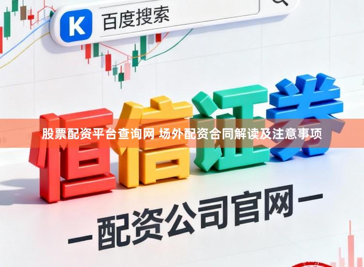 股票配资平台查询网 场外配资合同解读及注意事项