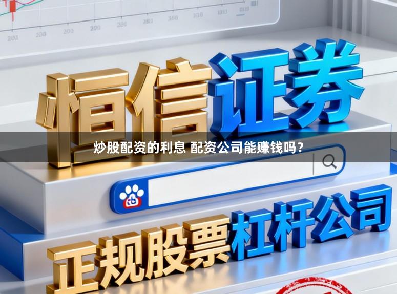 炒股配资的利息 配资公司能赚钱吗？