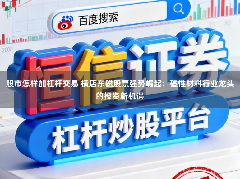 股市怎样加杠杆交易 横店东磁股票强势崛起：磁性材料行业龙头的投资新机遇
